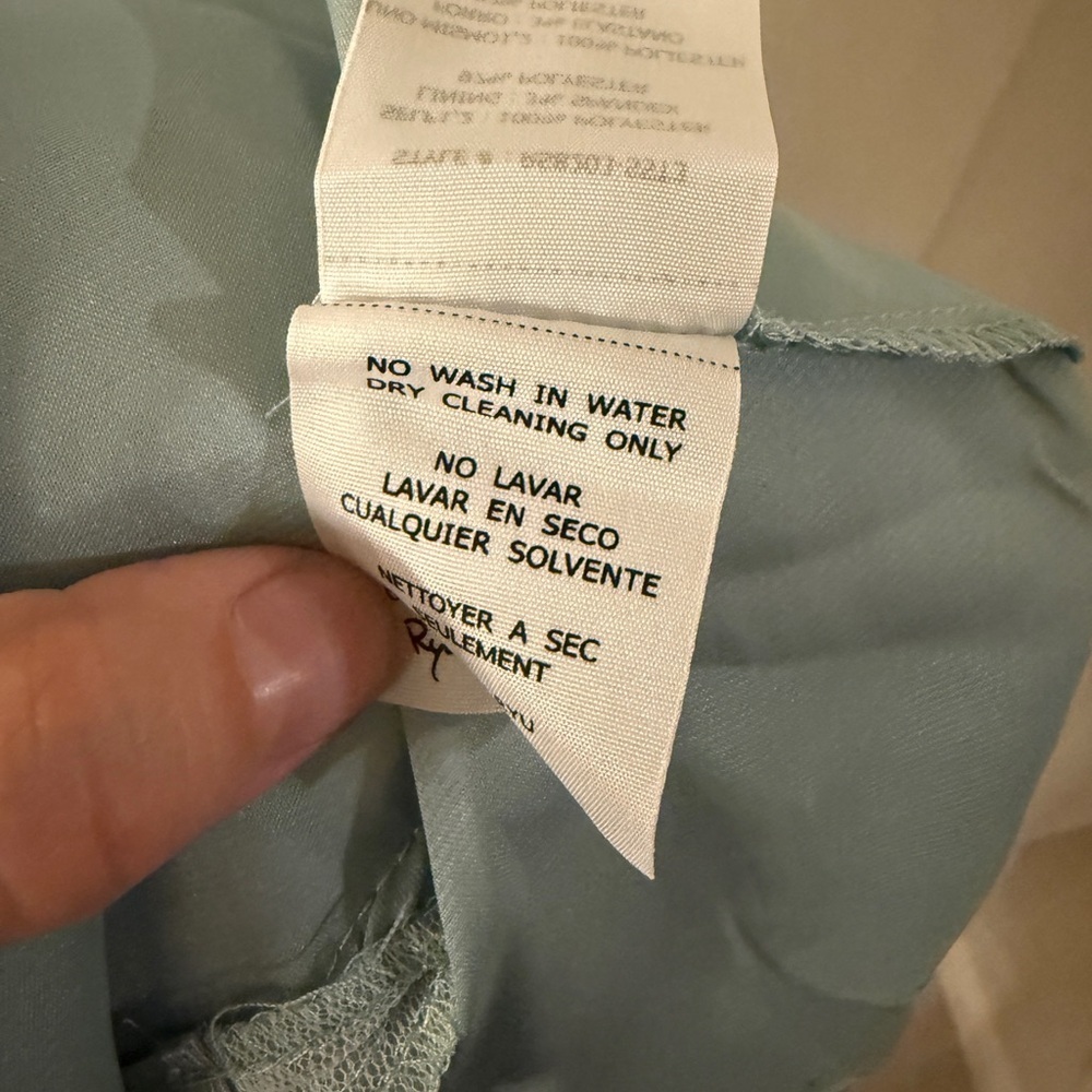 Ryu Elegant Mint Green Tulle Skirt size Medium - Picture 13 of 13